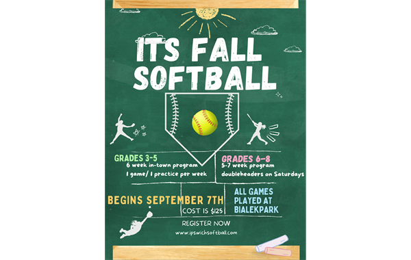 2024 Fall Softball programs